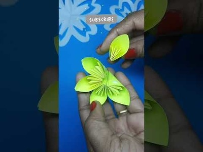 Origami flower.Easy Craft. DIY Crafts. Origami Paper 552 .#short