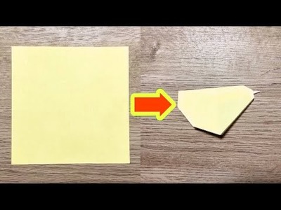 Origami Windmolen Vouwen Kleine Birds 1 Sheet 3 Minutions Easy Kids Japanse Cultuur Origami