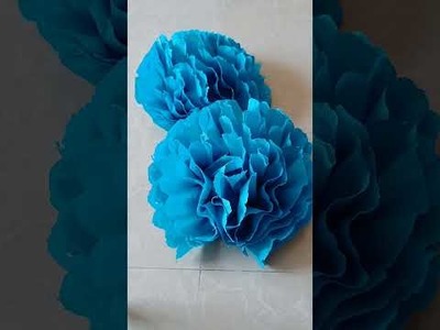 Paper Flower DIY #shorts #youtubeshorts #papercraft #diy #wittyclub #paperflowers #viral