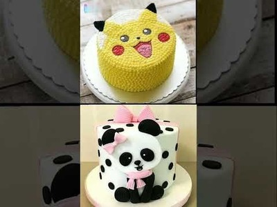 Pikachu VS Panda ???? Nails ????. Bag ????. Cake ????. . #shorts