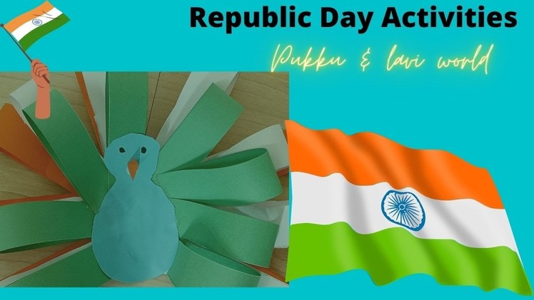 Republic Day Craft for Kindergarten |Republic Day Activity 2022 |Flag making kids |26 January Crafts