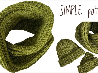 SUPER EASY PATTERN - Crochet neck warmer