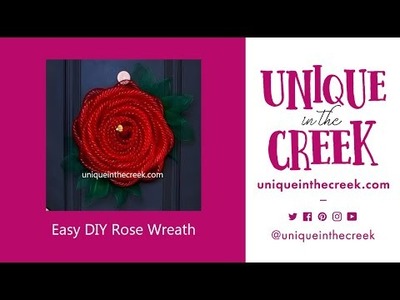 UITC™ How to Make A Rose Wreath | Easy DIY Flower Wreath | Large Board | Overhead View LIVE replay