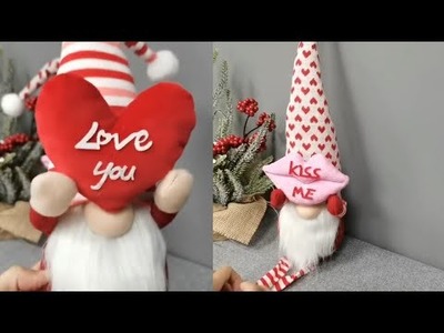 Valentine Gnomes Plush Decorations Review 2022 - Valentines Day Gifts