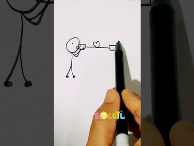 VALENTINE'S IDEAS DRAWING.COUPLE DRAWING.HOW TO DRAW COUPLE.BOY AND GIRL DRAWING.SHORTS.FYP.VIRAL