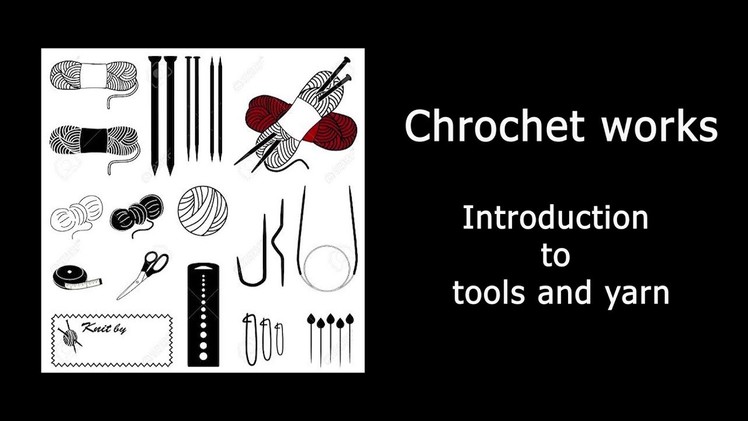 050 Crochet basics | tools and yarn| How to choose yarn and hook size| crochet for absolute beginner