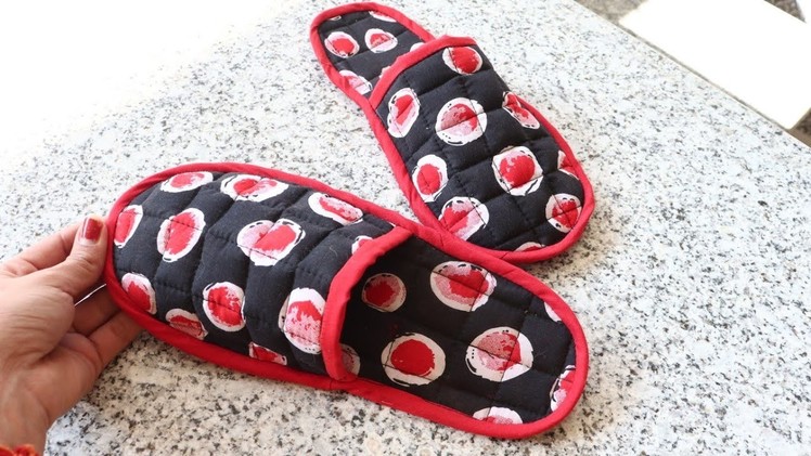 Cloth slippers making at home #sleeper #socks #reels
