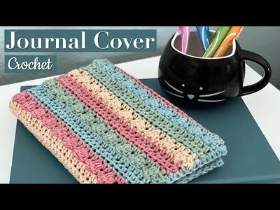 Crochet Book Cover Pattern | Perfect Stitch for Scarves and Blankets Too!