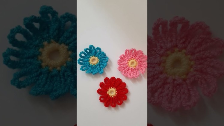 Crochet Flower | Crochet Tutorials in Lemon Crochet