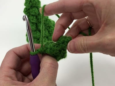 Crochet tree - FREE CROCHET PATTERN: left handed