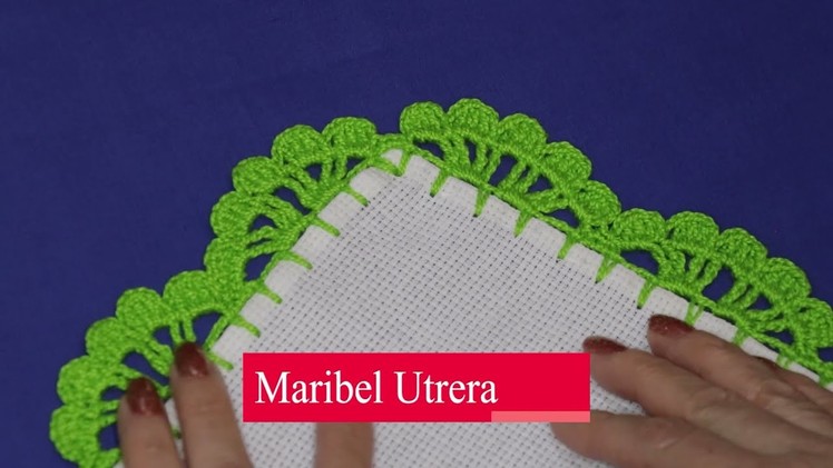 Crochet Tutorial | Crochet Beautiful Lace design | EASY CROCHET BORDERS 2