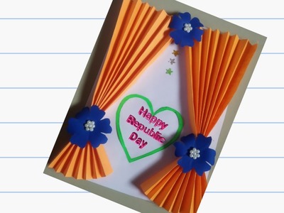 Diy craft।। Republic day card ।। #Diycrafts।। #Republicdaycard।।#kidsmomsstudy