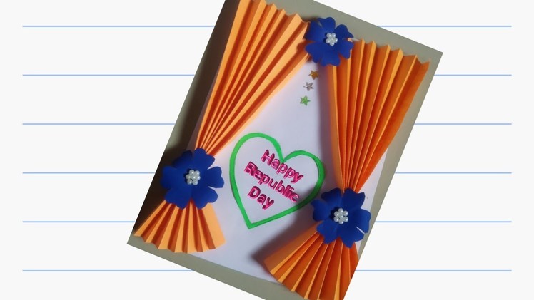 Diy craft।। Republic day card ।। #Diycrafts।। #Republicdaycard।।#kidsmomsstudy