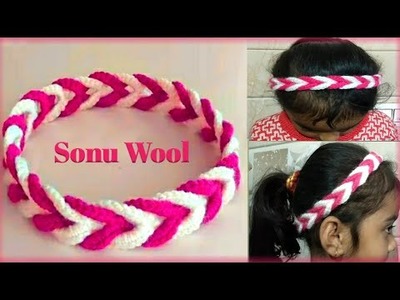 Easy Crochet Cable Headband Pattern for Beginners. Crochet Knitting Headband Patterns #sonuwool