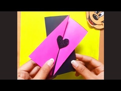 Handmade scrapbook card | Easy greeting card idea