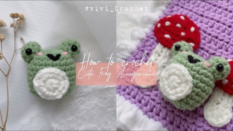 ???? How To Crochet Frog | Cute Amigurumi Frog ????