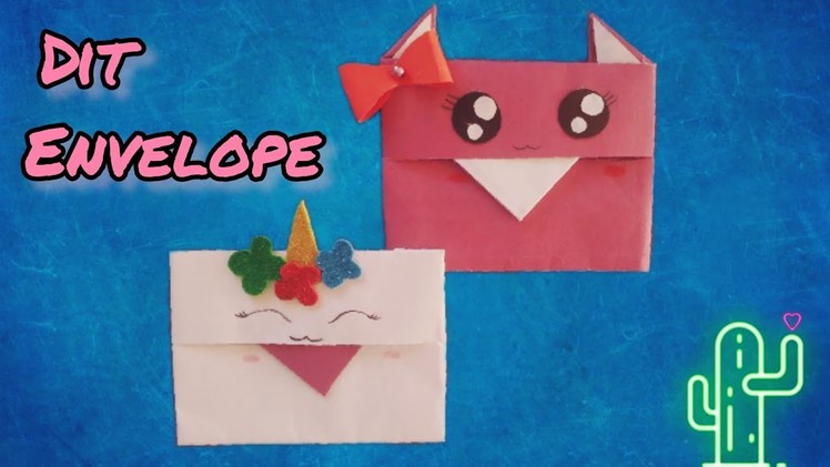 How to make an envelope | DIY | birthday card|paper crafts |