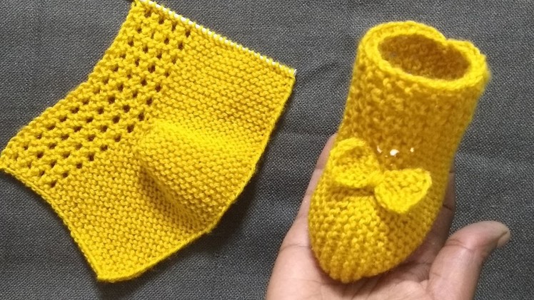 Knitting Baby Shoes , Socks , Booties , Boots