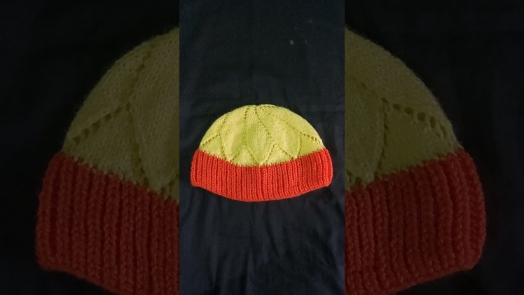 Latest knitting ladies cap.topi design