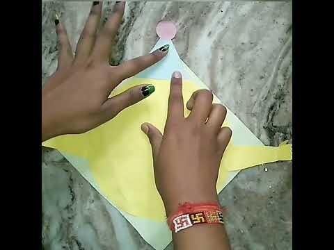 Makar Sankranti Craft Ideas| Easy Kite Making| Paper Craft| DIY Craft| Kite Making