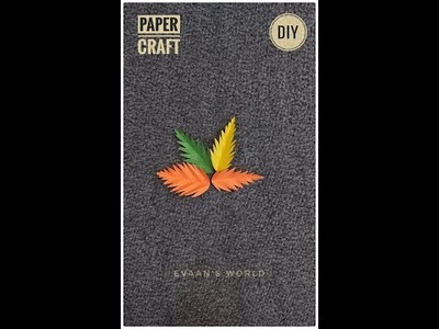 Paper Craft | paper leaf #viral #Shorts #viralvideo