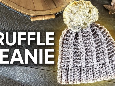 The LEFT HANDED Truffle Beanie crochet tutorial [Advanced Beginner]