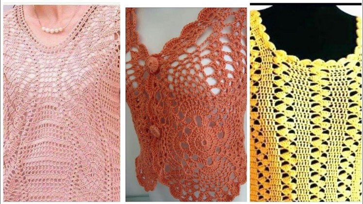 Top Creative 34 Crochet Blouse Mother Of The Bride Design ????