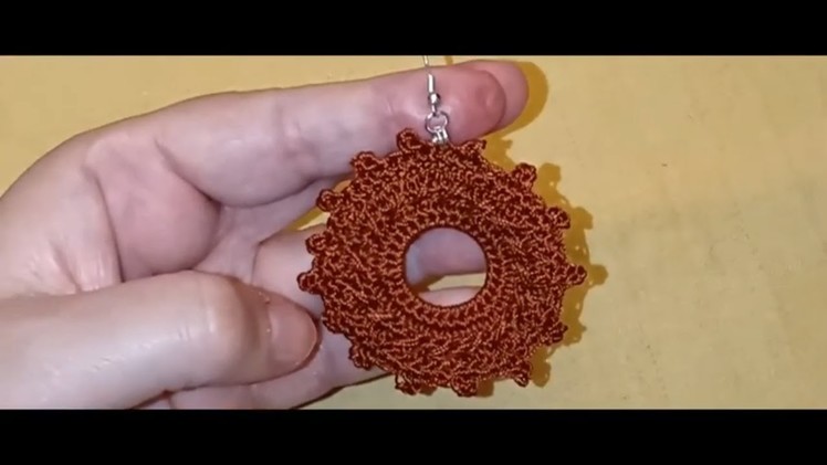 Tutorial in crochet orecchini takoda