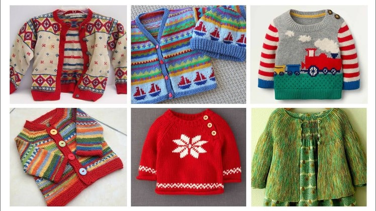 Very Attractive And Beautiful New Hand Knitting Baby Sweaters Designs