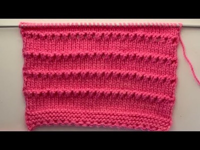 Very Pretty.Easy Knitting Stitch Pattern For Baby Sweater