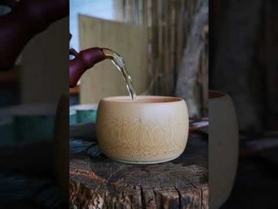 Bamboo crafts, Making incredible cups with bamboo