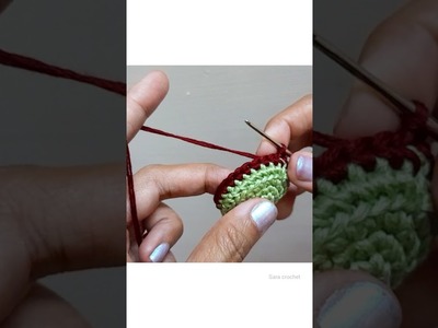 Crochet miniature basket pattern
