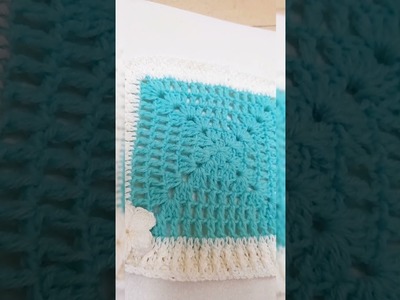 Crochet patterns.alpine stitch.granny square.puff stitch flower