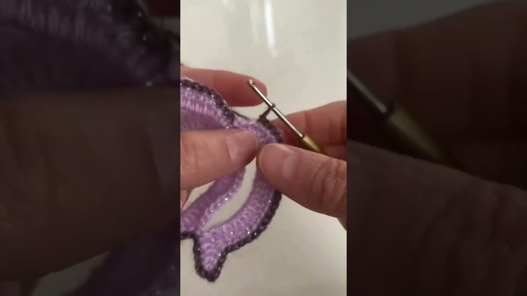 DIY Crochet Craft ideas.Most Beautiful Crochet knitted V Stitch Motiff pattern#short