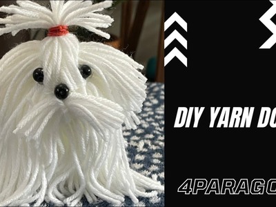 DIY Yarn Dog