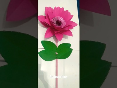 Gaint paper flowers #paper craft #home decor #shorts