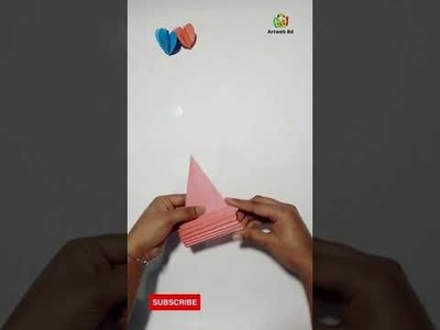 How to make a paper bird with origami paper #shorts