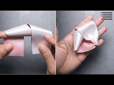 HOW TO MAKE HAIR BOWS | Making Beautiful Ribbon Bows by spinning your ribbon