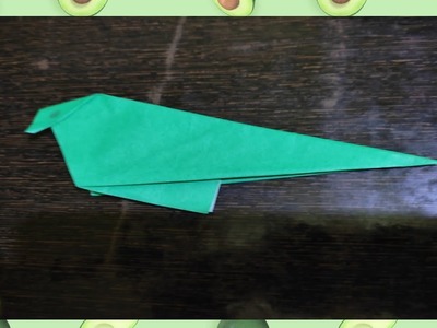 How to make origami parrot#shorts