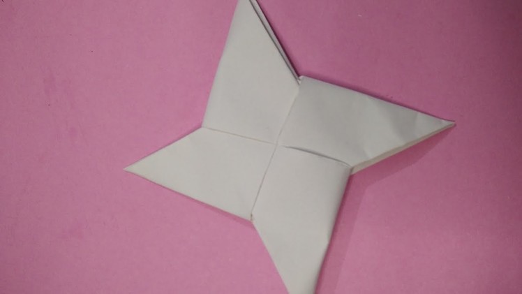 How to make paper ninja star (shuriken) origami || Diy ninja star craft ||