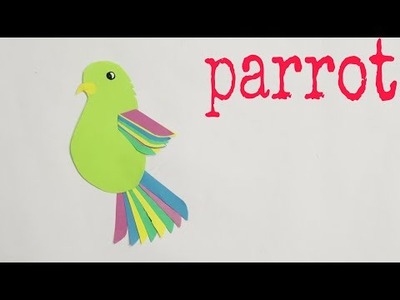 How to make paper parrot origami | paper parrot | Hacks (official video)