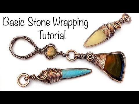 Jewelry Tutorial: Basic Stone Wrapping