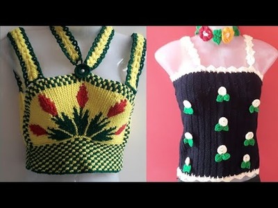 Knitting.crochet#Attrectivehomecreation# types cf blouse.top design# blouse no