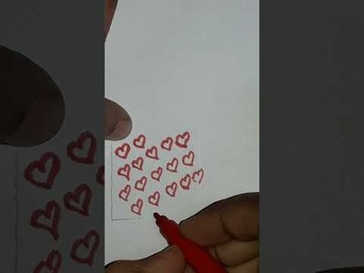 Paper pattern - 29 ❤❤????.paper craft #short #viral #satisfying #ytshorts