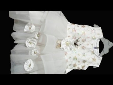 Party Frock Cutting and Stitching Tutorial || Net Frock  || Eid frock design 2022.Noor Sewing Style