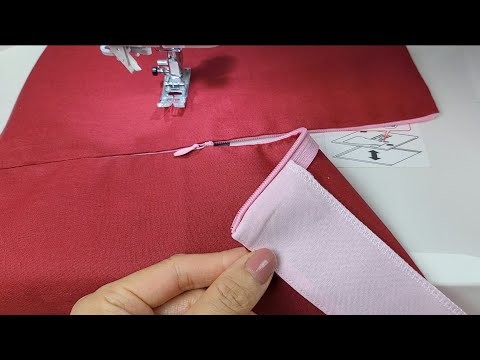 Sewing Tips and Tricks | How to sew perfectly Invisible Zipper