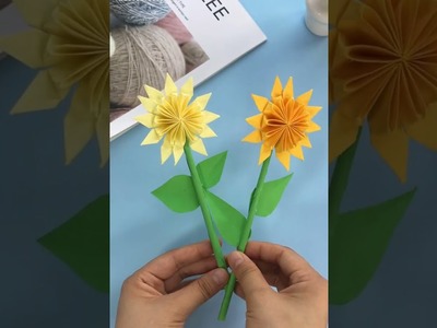 Tricks craft with origami paper. craft ideas awesome for school
