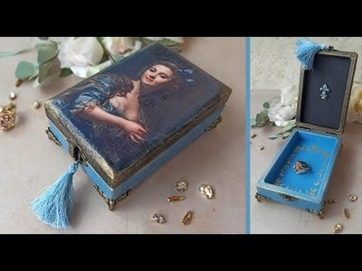 Victorian jewelry box - Vintage style - Home Decor DIY