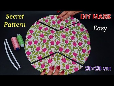 ????WOW???????? New Style ????Easy Face Mask Tutorial | How to Make Fabric Face Mask Tutorial | Mascarilla Facil