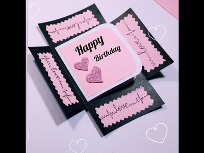 Birthday Card l Easy Birthday Card l Happy Birthday l Craft Ideas #Shorts